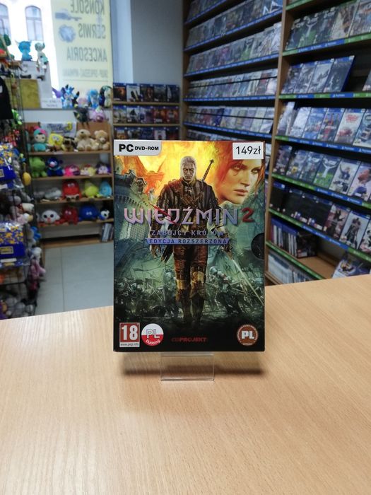PC Wiedźmin 2 Zabójcy Królów Edycja Rozszerzona PL Gra na komputer