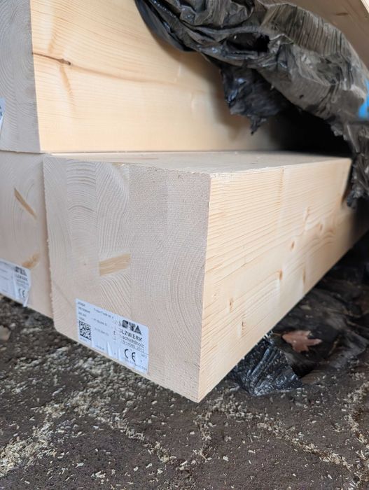 Drewno konstrukcyjne C24 lite KVH i klejone BSH – łaty, krokwie, kantówki, deski | suche, strugane | elewacje, tarasy boazeria impregnaty