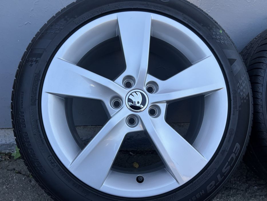 Нові оригінальні диски Skoda r16 5*100 Fabia Octavia Tour Roomster