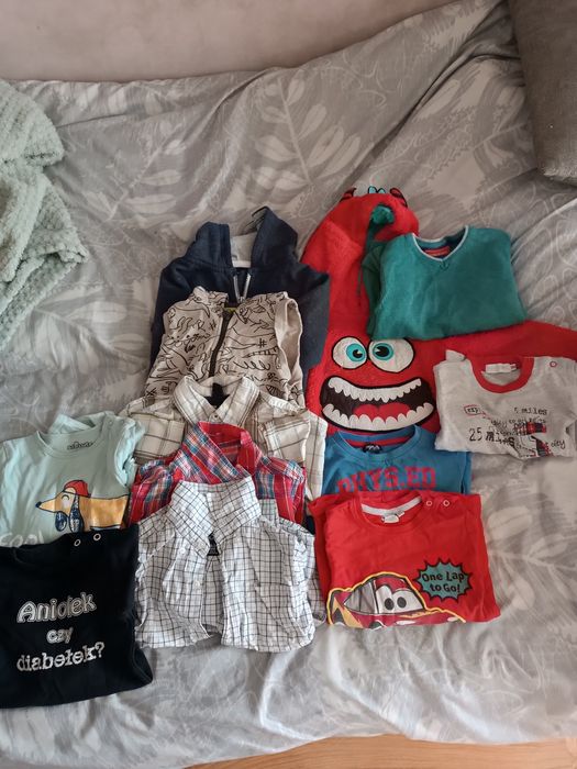 Paczka ubrań r.92