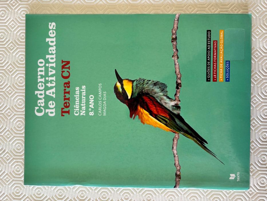 Terra CN, caderno de atividades de Ciências Naturais, 8' ano