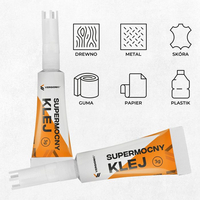 Klej supermocny 3szt