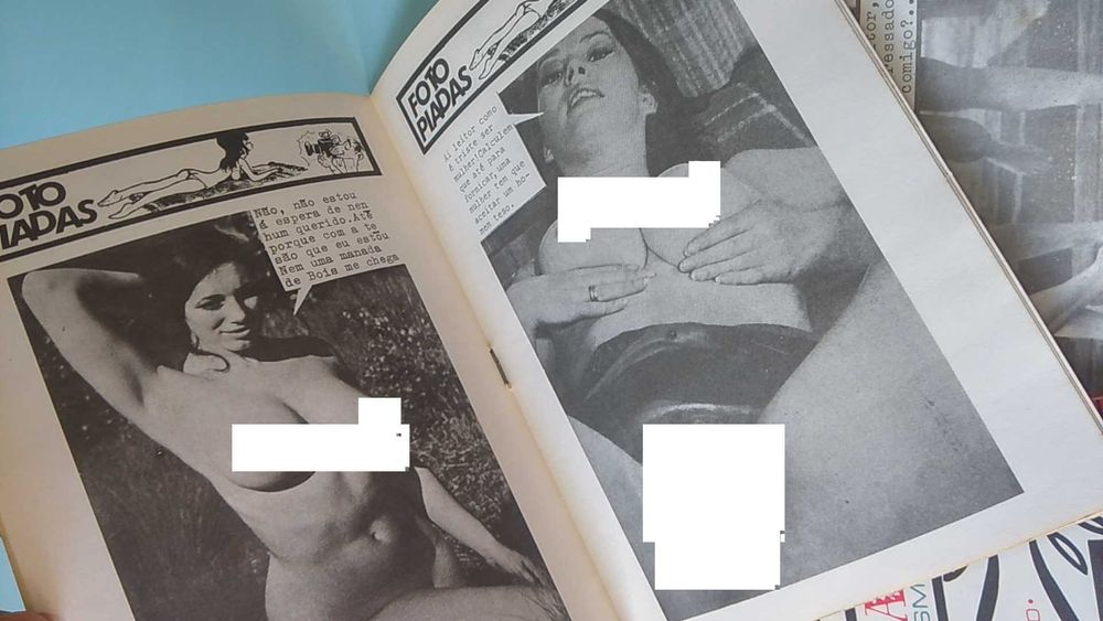 12 revistas para adultos tipo Gina / Tânia explícitas anos 70 RARAS