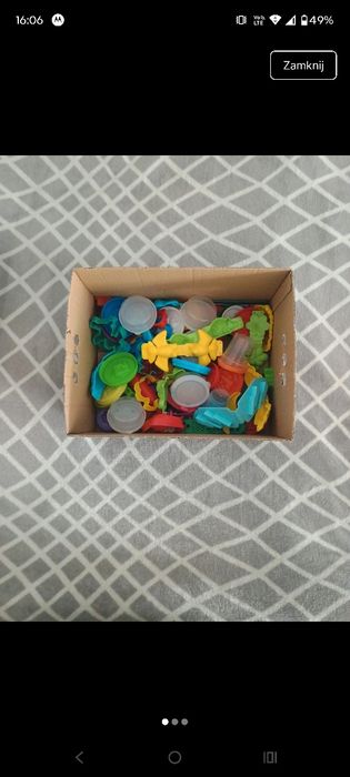 Mix foremek i pudełek do ciastoliny