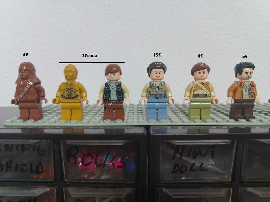 Lote minifiguras Lego Star wars 2