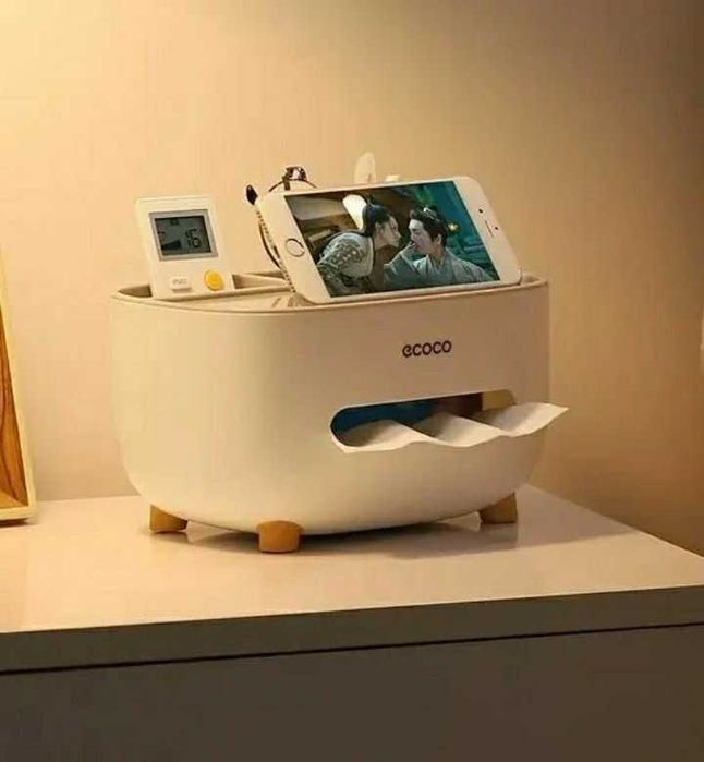 органайзер для мелочей косметики и салфеток контейнер серветниця