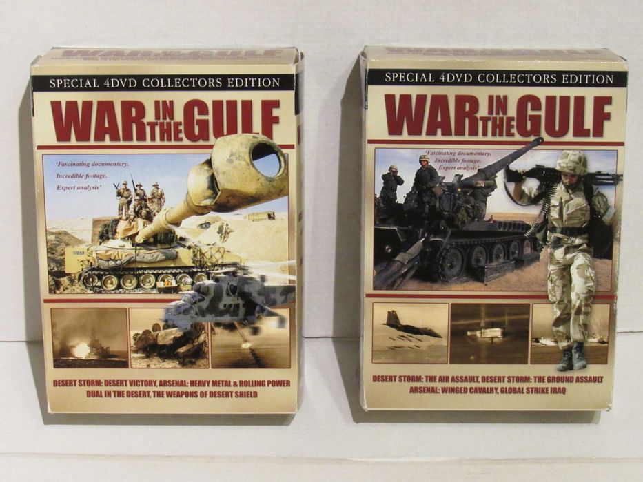 Coleção 8 DVD War in the Gulf Guerra no Golfo