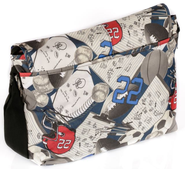 materiałowa torba na laptopa do 15 cali - loren