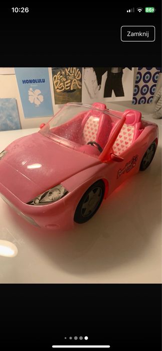 Samochód lalki Barbie