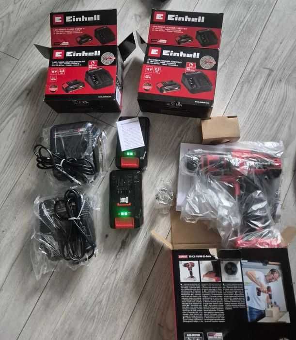 Einhell Wiertarko-wkrętarka akumulatorowa TE-CD 18/40 Li 18V 2x2,5 Ah