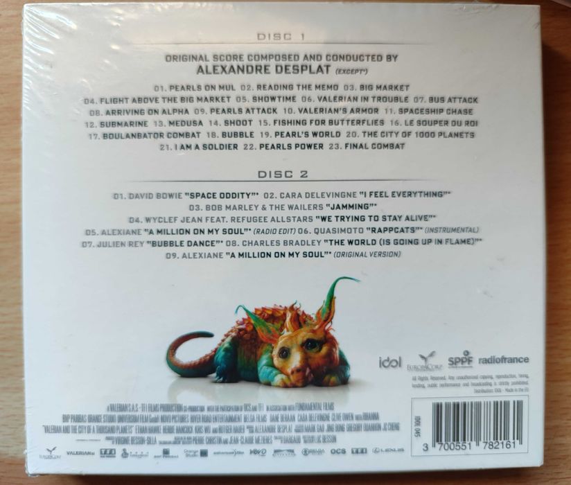 Alexandre Desplat - Valerian and the city of a thousand planetas O.S.