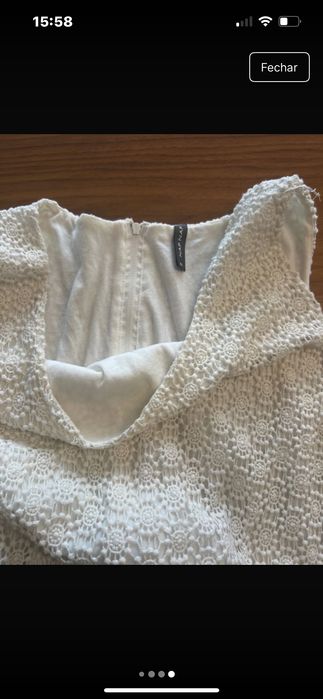 Vestido Nafnaf como novo