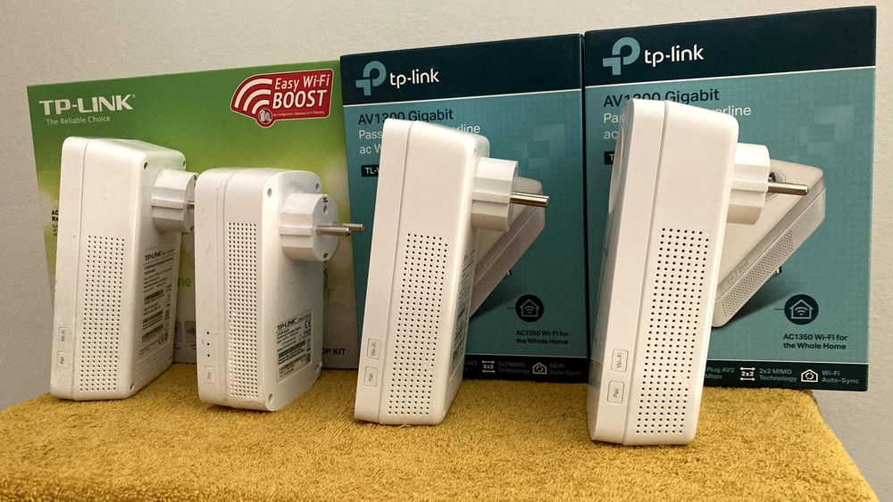 TP-Link TL-WPA8630P KIT + 2 extensores AV1300 – rede Powerline Wi-Fi