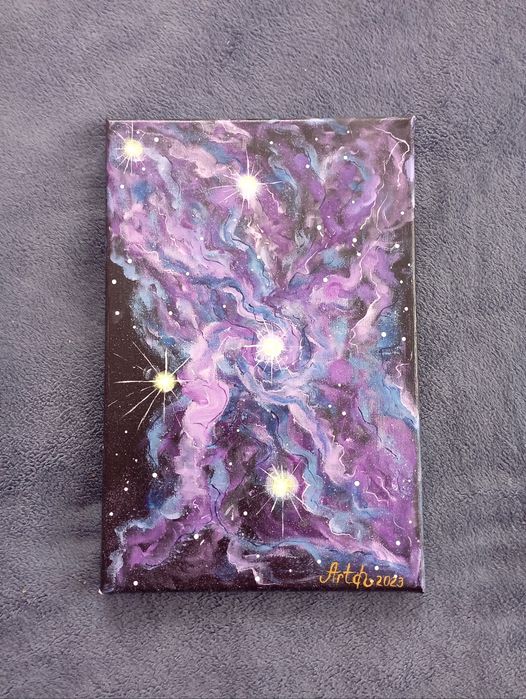 Картина ручної роботи Космос туманність