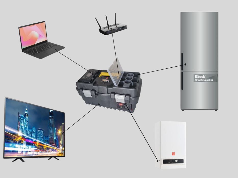 Зарядна станція. Дбж.