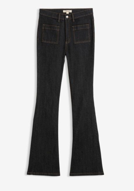 B.P.C spodnie bootcut czarny jeans 38.