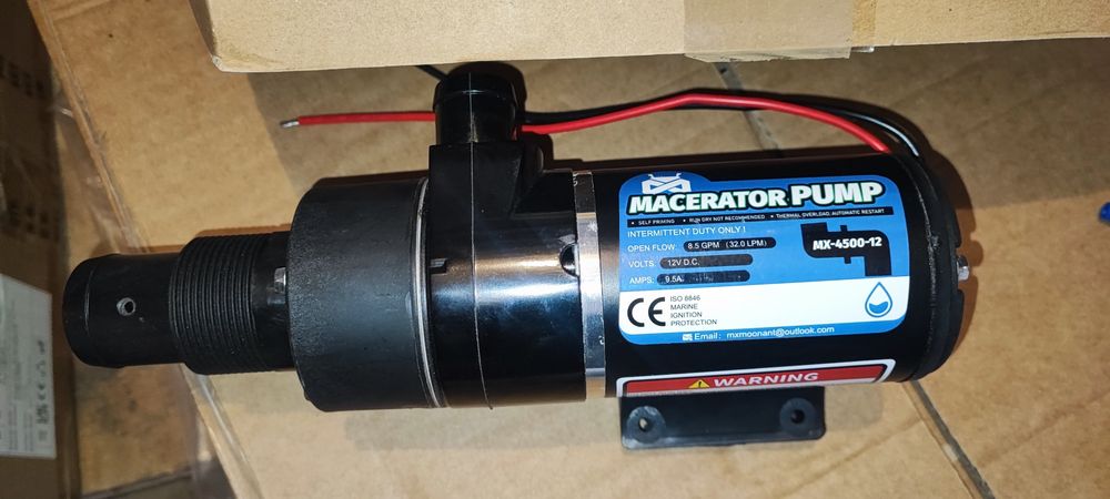 Мацераторний насос (Macerator Pump) моделі MX-4500-12.