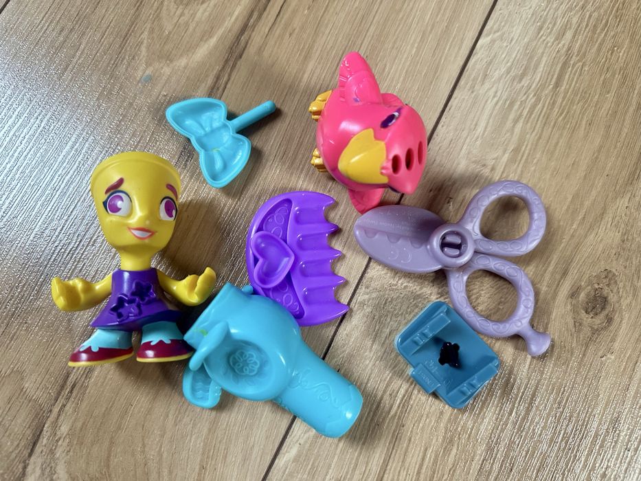 Mega zestaw play-doh lodziarnia, dentysta, koniki, straz pozarna