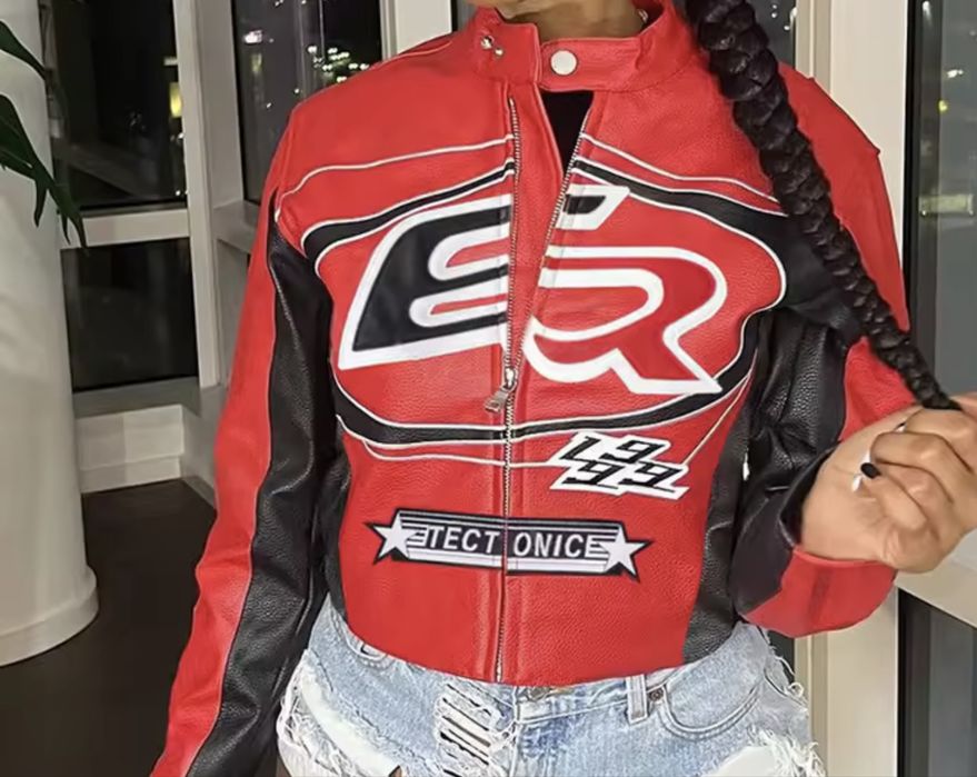 Мото куртка жіноча,байкерська.Тепла весна/осінь, літо. Нова,розмір М