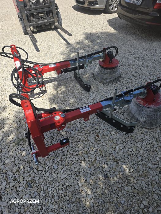 Solidna odchwaszczarka hydrauliczna rotacyjna na tuz ciągnika DOSTAWA