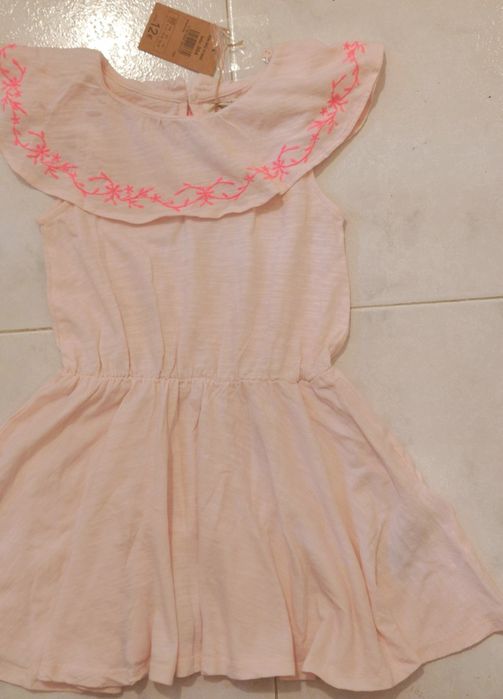Vestido Coral Claro Novo da Unit Kids