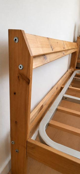 Cama de casal  IKEA c/ estrado