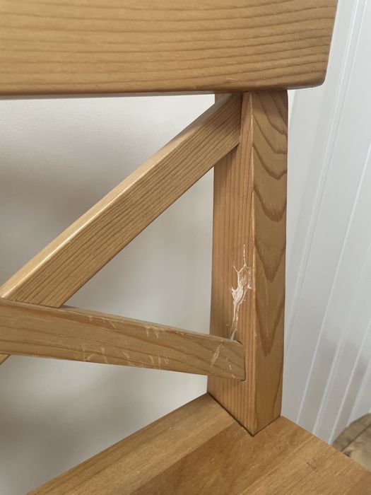 Krzesło wysokie hoker ikea
