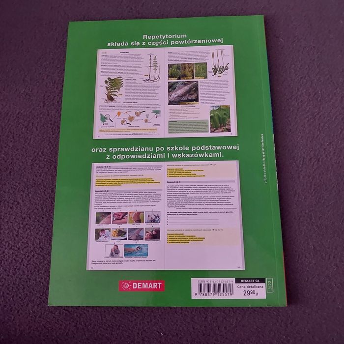 repetytorium z biologi do szkoły podstawowej combo
