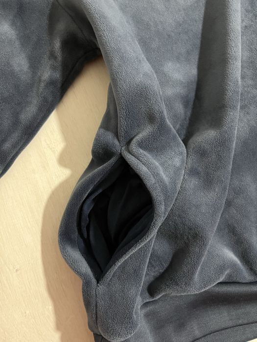 Bluza welurowa 4F rozm S. Granat. Ciepła. Świetny stan!