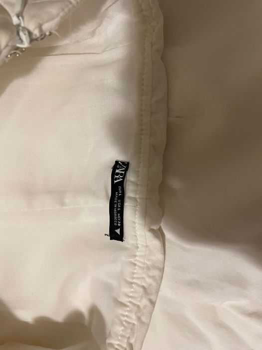 Vestido cocktail branco Zara