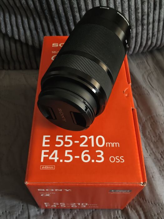 Sony Alpha 6400 plus obiektyw 55-210mm