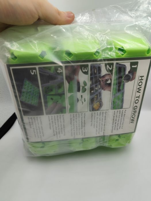 NOWA Mini szklarnia płyta do uprawy 4 sztuki 36 otworów