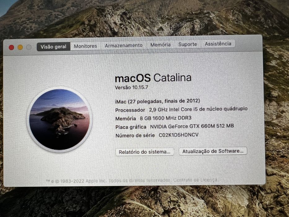 iMac 27’’ (final de 2012)