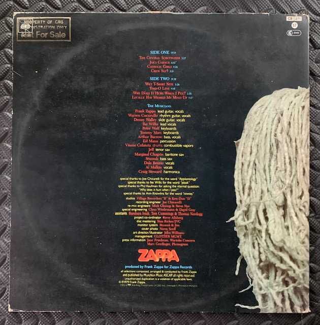 Zappa ‎– Joe's Garage Act I.