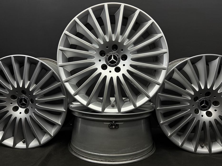 Різноширокі Диски R19 5x112 Et36/Et43 8.5J/9.5J. Mercedes W223 W222 W221 W213 W212 W164 W166. Оригінал. Хорощий стан + Датчики у подарунок