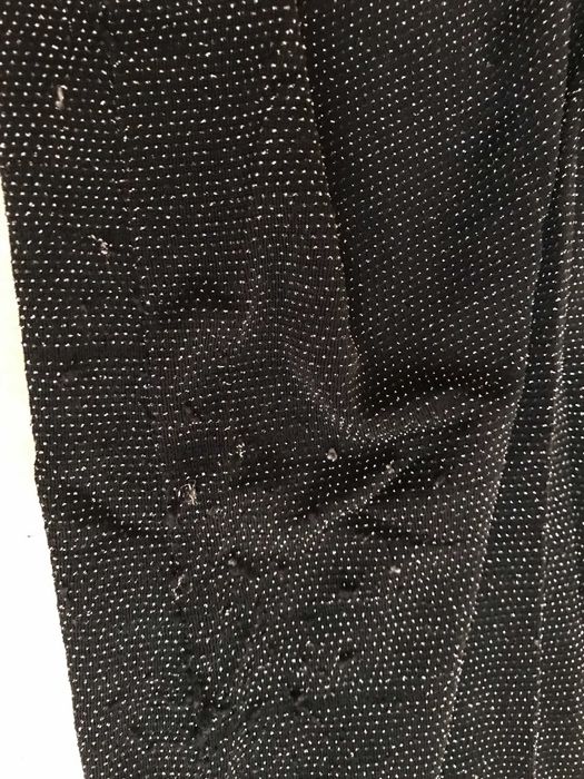 sukienka sylwestrowa elastyczna ze srebrną nitką