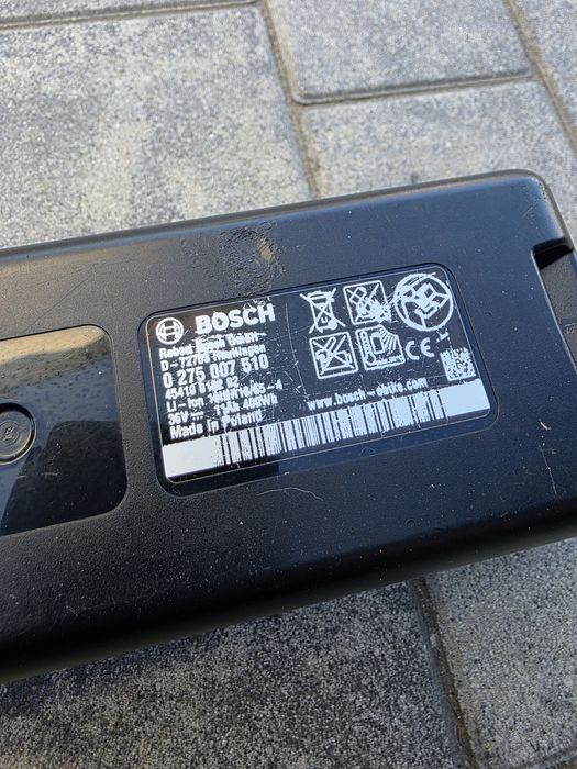 Bateria Akumulator BOSCH POWERPACK 400Wh na rame 58 cykli 100% sprawn
