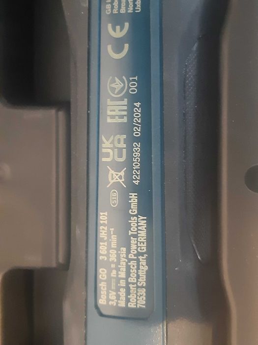 Wkrętak akumulatorowy GO 2 KIT BOSCH boxx