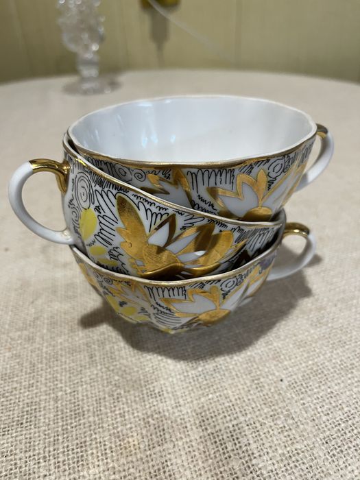 Чайные пары ЛФЗ , от сервиза Ромашки, можно купить попредметно новые