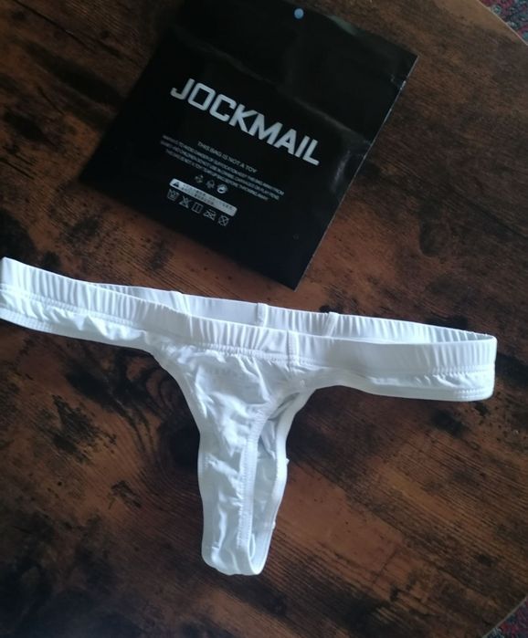 Slipy męskie, stringi Jockmail roz. M