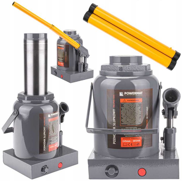 Podnośnik HYDRAULICZNY Słupkowy Lewarek 50T PM-PHS-50T