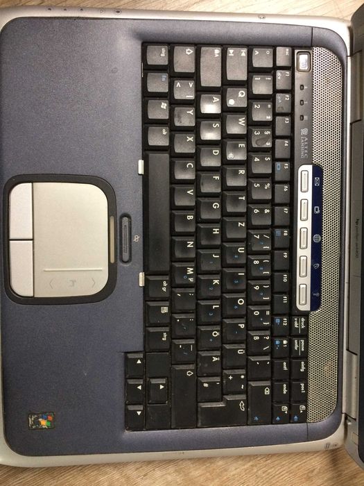 Ноутбук HP Pavilion ze4400 на запчасти. Клавиатура, дисплей, БП, HDD