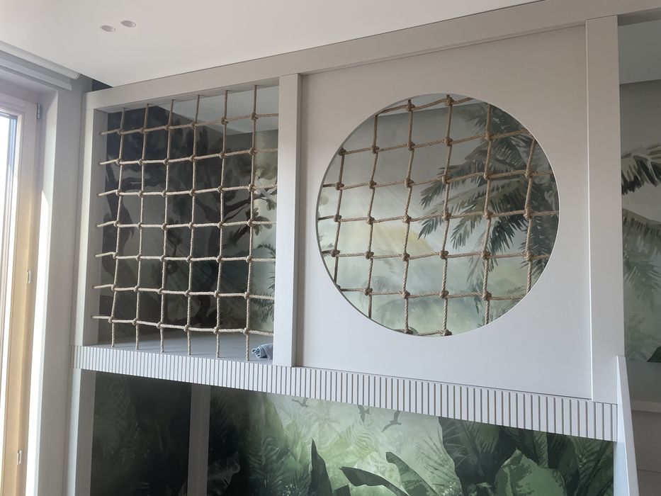 Pleciona siatka na wymiar siatka z liny siatka jutowa