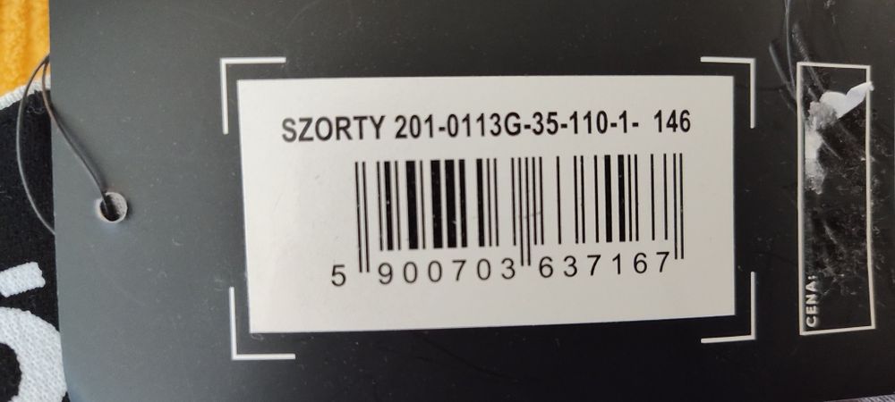 Spodenki dziewczęce r. 146 NOWE z metką