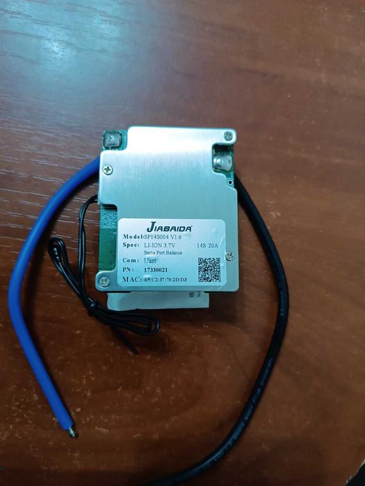 Плата захисту акумуляторів Smart BMS JBD 7S-14S BT Li-ion 20А з блютуз