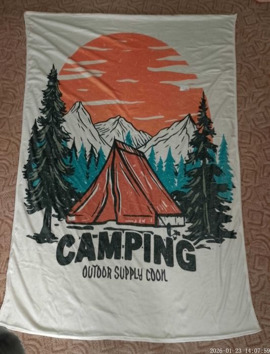 Przytulny Koc Flanelowy Nowy Wymiary 200x150