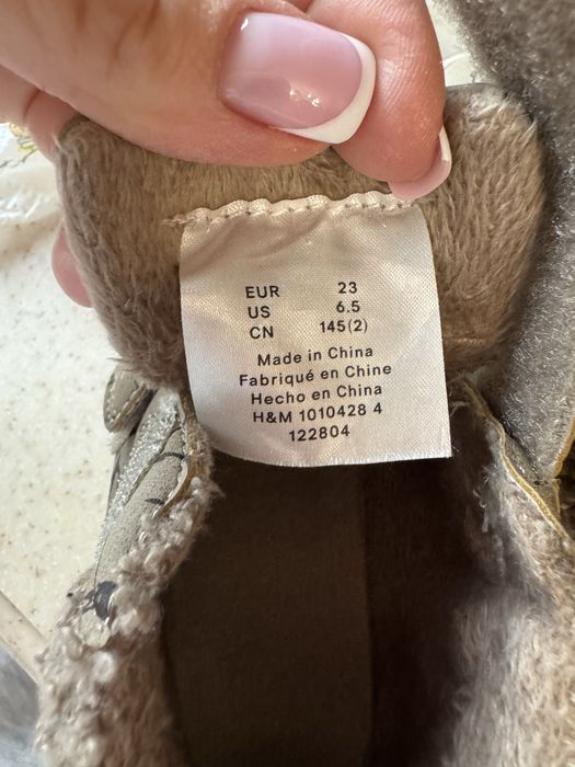 Хайтопи черевики h&m 23 розмір