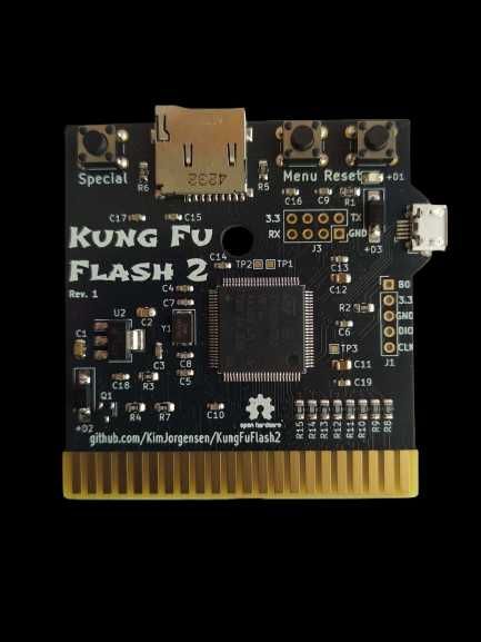 Kung Fu Flash 2 - Commodore C64 / 128 cartridge KungFuFlash 2