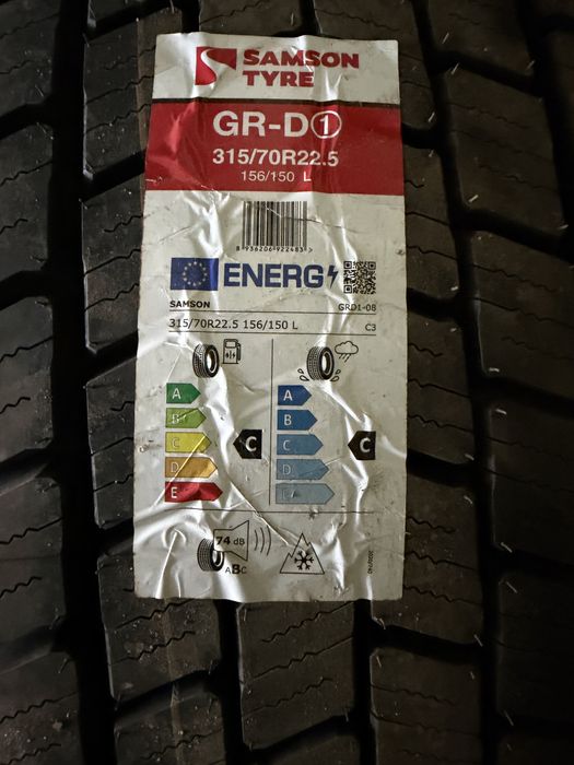 Opony Samson 315/70 r22,5 nowe  os ciagnaca