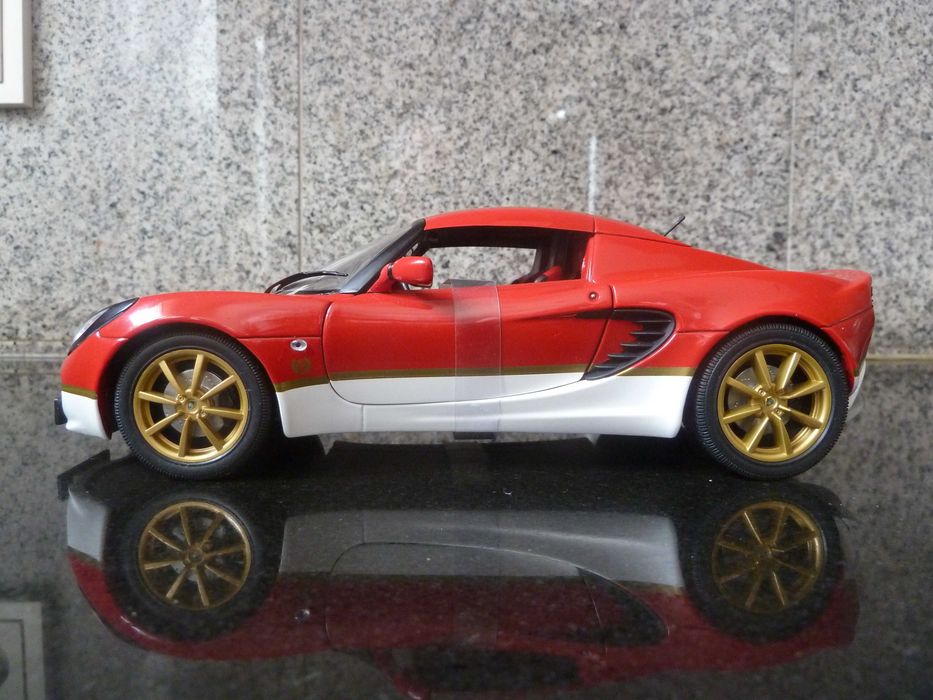 1:18 Jadi, Lotus Elise Type 49, AutoArt, Minichamps Parque das